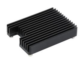 Waveshare Dedicated Aluminum Heatsink for Raspberry Pi Compute Module 4 CM4, with Antenna Notch