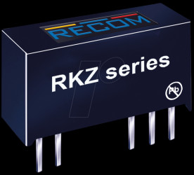 10000476 DC/DC converter RKZ, 12 Vin, single, 12 Vout, 168 mA, SIP-7