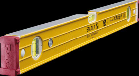 15853 Spirit level with anti-knock protection, Type 96-2 K, 610 mm