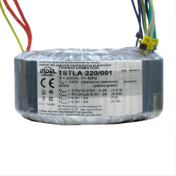 TSTLA 220/001 Transformator sieciowy toroidalny Audio Indel