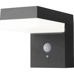 Sygonix SY-4715526 Solar spotlight with motion sensor 6W IP44 black