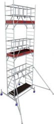 Rusztowanie aluminiowe jezdne ProTec KRAUSE - wysokość robocza 7,3m