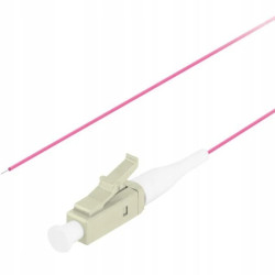 Pigtail światłowodowy FO MM LC/UPC 50/125 OM4 Easy Strip purple 2m LANBERG