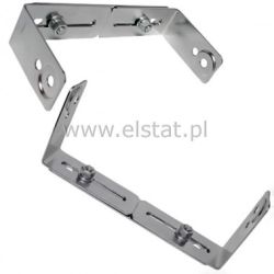 Uchwyt radia CB regulowany srebrny