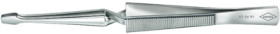 Cross tweezers, uninsulated, spring steel, 160 mm, 92 94 91