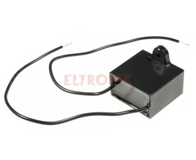 KONDENSATOR 1VF/450V 10% JY201 Z PRZEWODAMI 37X23X13MM