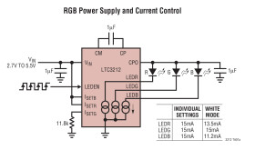 RGB LED Driver and Charge Pump
