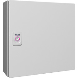 Rittal 1555000 KX Wall-Mount Enclosure Steel 300x300x120 Grey-White