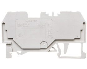 Złączka szynowa 2-przewodowa Ex 4mm2 jasnoszara 281-992 /50szt./