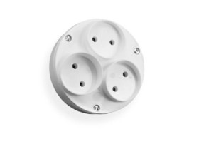 Rozgałęźnik wtyczkowy 3-gniazda b/u RO-3