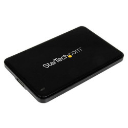 StarTech.com S2510BPU337 2.5in Plastic USB 3.0 External SATA III SSD HDD Enc