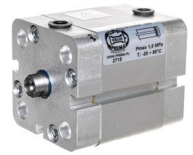 Siłownik pneumatyczny kompaktowy ISO D 40x25 11.050F.0025