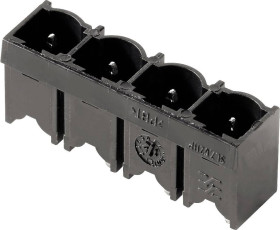 Weidmüller 1122570000 Obudowa złącza pin męskiego na PCB SL 7.62HP/03/180G 3.2SN BK BX, wire-to-board, piny: 3, 29 A, 10