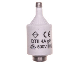 Wkładka bezpiecznkowa BiWtz 4A DII gG 500V LE2704