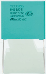 Kondensator foliowy 1nF 1.25 kV dc, 300 V ac KEMET Metalizowany polipropylen rozstaw: 10mm THT ±20