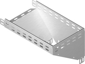 Kolanko redukcyjne KRPJ100H42 prawe grubość blachy 1,0mm 147610 BAKS