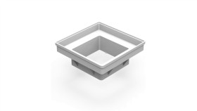 Podstawa 300X300x120mm Obudowy Złącza Kontrolnego Do Gruntu Pcv 50.B /95020108/