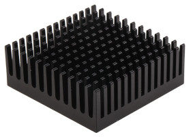 Radiator 45.72 x 44.58 x 16.51mm 7.2K/W Kwadrat Uniwersalny Alu