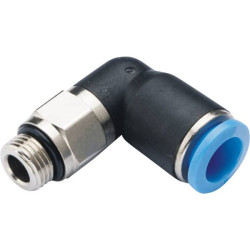 TruComponents 656527 L-piece GPL6-G02 Pipe &#xD8;: 6 mm Thread: G1/4&quot; 1pc