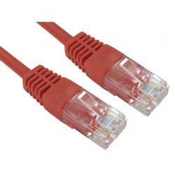 Kabel Ethernet Cat5e długość 2m Z zakończeniem RS PRO PVC l. żył: 8 średnica 4.6mm