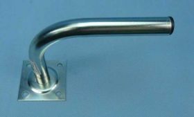 UCHWYT ŚCIENNY KOLANOWY 25x1,5mm