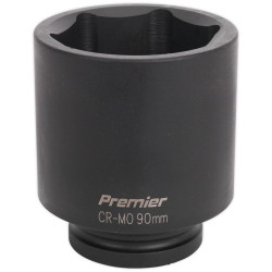 Sealey IS190D Impact Socket 90mm Deep 1&quot;Sq Drive