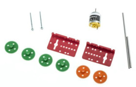 Motoreduktor DC, 1,05 A, 1,29 W, 4 - 3700 obr./min, 10.92 gcm, RS PRO