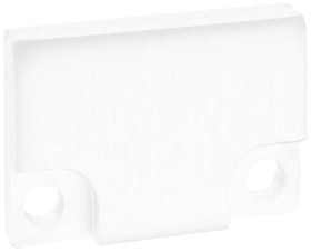 Barthelme 62398614_9010 BARdolino Zestaw zaślepek aluminium (D x S x W) 3 x 18.4 x 13 mm 2 szt.