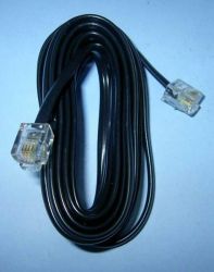 SZNUR SP4-4/03 WT.-&gt;WT.6p4c 3m CZARNY