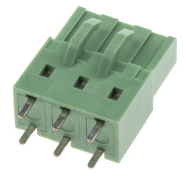 Listwa zaciskowa PCB 3 -pinowe raster 5.08mm Przepust Męski RS PRO