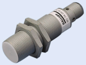 Czujnik zbliżeniowy M18 Indukcyjny 5 mm BALLUFF Wpuszczany 10 → 30 V dc długość 65mm Gwintowany
