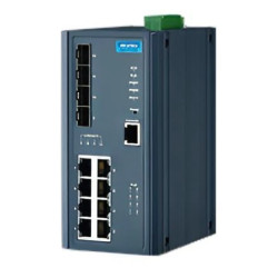 EKI-7712G-4FPI-AE 8G+4SFP z POE Ethernet Switch zarządzalny o szerokim zakresie temperatur