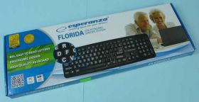 KLAW.FLORIDA ESPERANZA CZARNA USB SENIOR