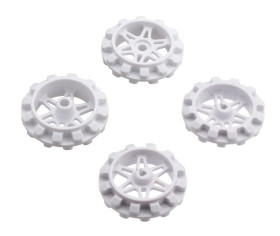 Pololu Replacement Sprocket Set for Zumo Chassis - White