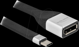 86934 Ribbon cable, USB-C > DP, 4K 60Hz, DP Alt Mode, 14 cm