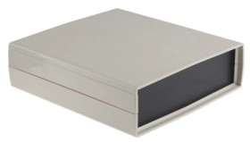 Obudowa urządzeń elektronicznych, ABS, Szary, 231 x 212 x 67mm, RS PRO