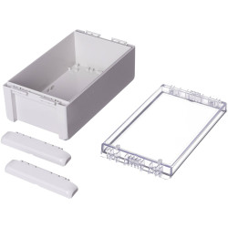 BOPLA 96025235 Bocube Casing Polycarbonate V0 Grey-white RAL 7035