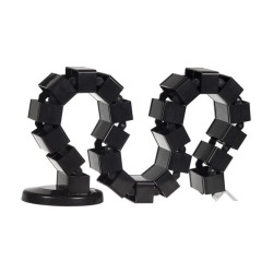 Organizator maskownica kabli do biurka Maclean MC-727 B czarna, regulowana długość MC-727