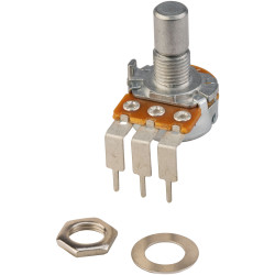 Taiwan Alpha RV16AF-41 10K Linear 16mm Metal Case PC mount Potentiometer