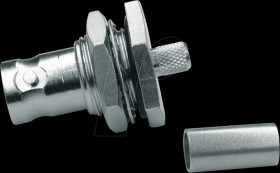 100023393 BNC cable socket, 50 ohms, for RG-58C/U crimp