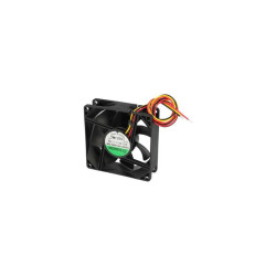 Wentylator 80x25 12V łożysko kulkowe 3-przew. 69,7/m3/h / EF80251B1-1000U-G99