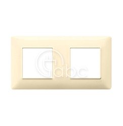 Ramka ozdobna Plana, 2+2M, Cream, 14643.04