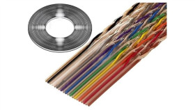 1700/14Sf (100Ft) Przewód: Wstążkowy 14X28awg 1,27Mm Linka Cu Nieekranowany Pvc