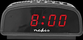 CLDK008BK Digital desk alarm clock, LED display, snooze, black