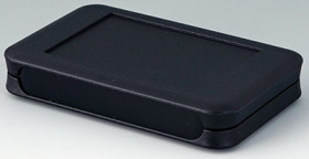 PMMA enclosure, (L x W x H) 65 x 105 x 19 mm, black (RAL 9005), IP54, A9051209