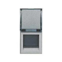 AXOLUTE Gniazdo komputerowe RJ45 kat.6 FTP aluminium HC4279C6S