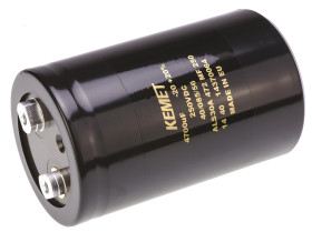 Kondensator 4700μF 250V dcmontażśrubowy KEMET 66 (Dia.) x 105mm