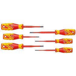 Gedore 2928701 VDE Screwdriver Set SLIM DRIVE 6 Pieces slotted+PH+PM