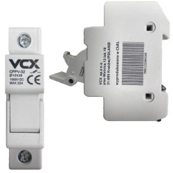 Rozłącznik Podstawa Bezpiecznikowa Modułowa DC 1P 10x38mm 1-32A 1000V