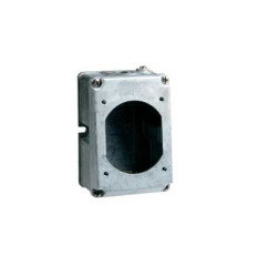 Puszka elektroinstalacyjna, l. ścieżek: 1, materiał: Metal, typ montażu: Ścienny, 96 x 122 x 60mm